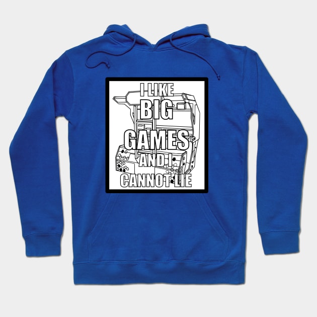 I like Big Games And I Cannot Lie Alternate Hoodie by arcadeheroes